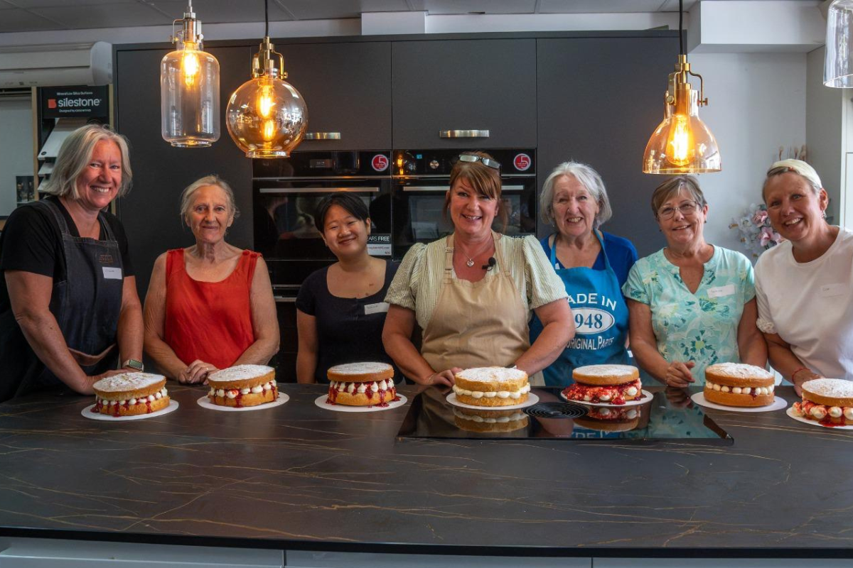 Victoria Sponge Perfection: Our Cake Making Day with Lesley